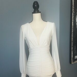 Mini Windsor dress white